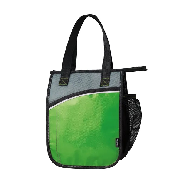 Green color option for Koozie® Vertical Laminated Lunch Cooler