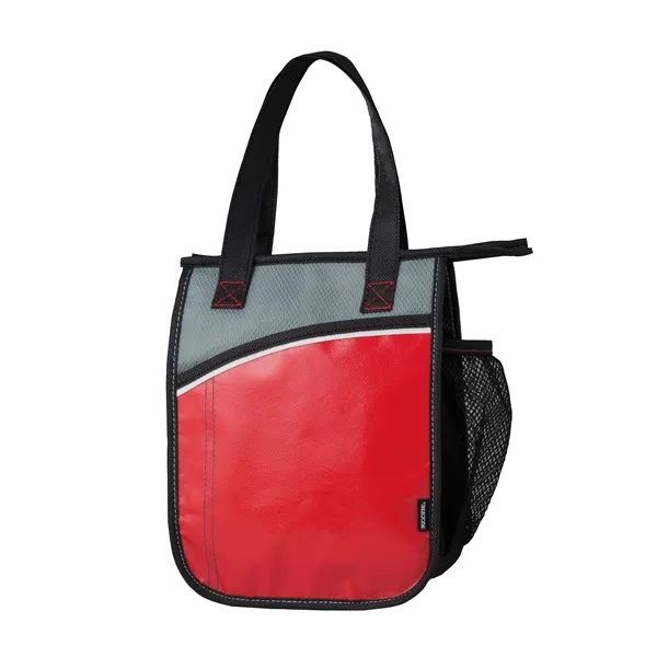 Red color option for Koozie® Vertical Laminated Lunch Cooler