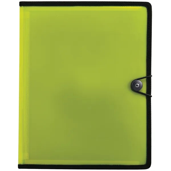 Lime color option for Good Value™ Poly Pro File Folio