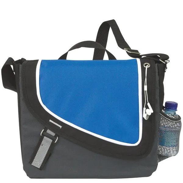 Royal color option for Atchison® A Step Ahead Messenger
