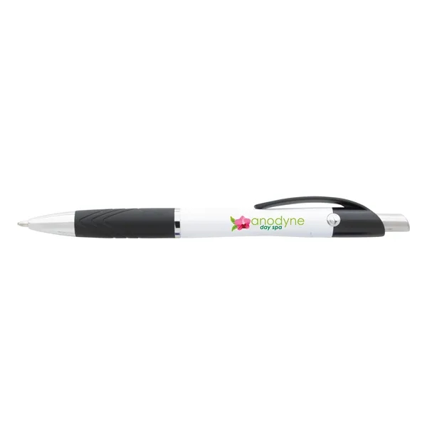 Black/Black Medium Ink color option for Bic Emblem Pen