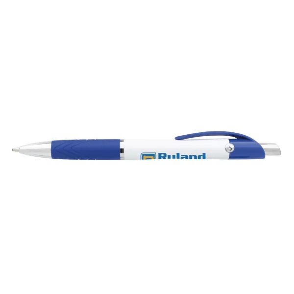 Blue/ Blue Medium Ink color option for Bic Emblem Pen