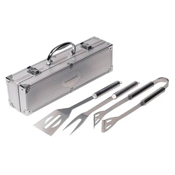 Silver color option for Good Value™ Bbq 3 Piece Set