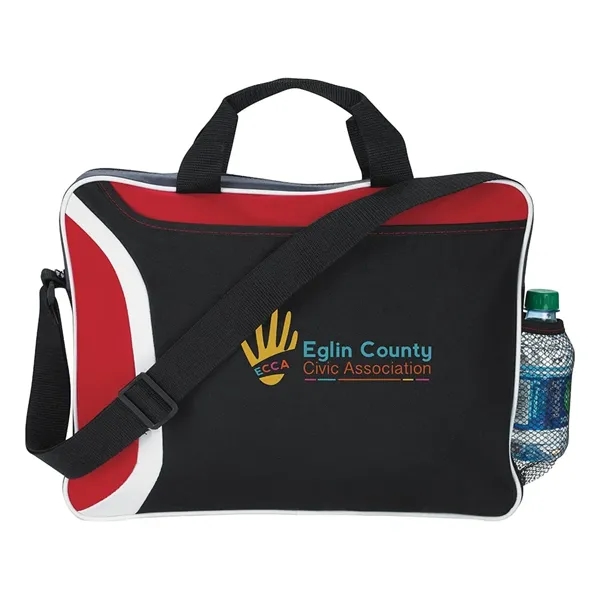 Red color option for Atchison® All Day Computer Briefcase