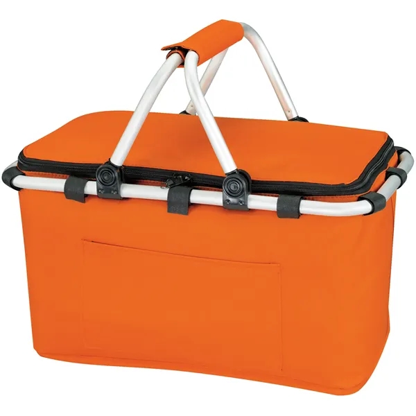 Orange color option for Koozie® Picnic Basket