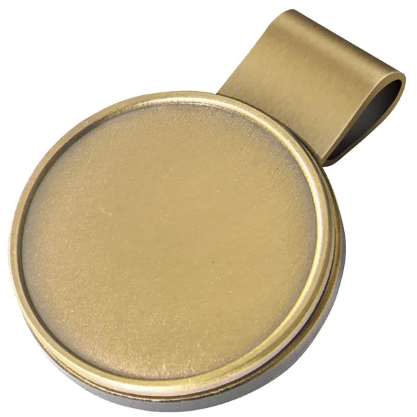 Antique Gold color option for Good Value™ Hat Clip With Ball Marker