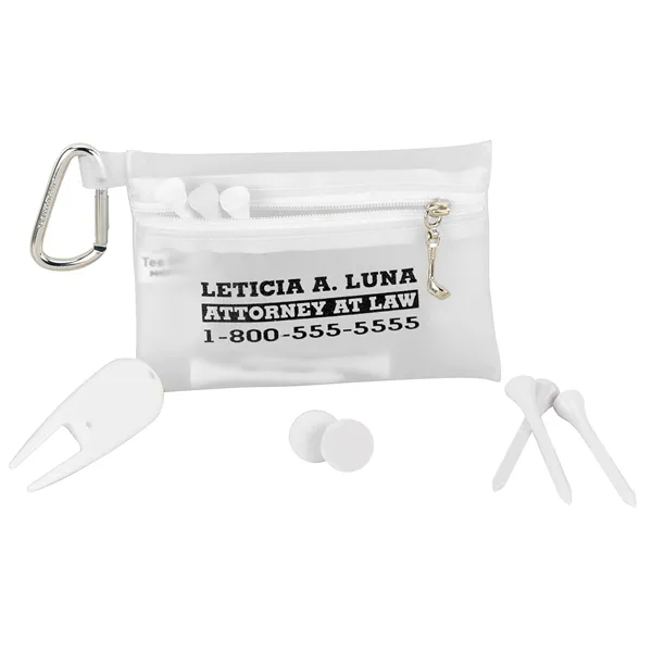 White color option for Champion Golf Zipper Pack   Value Pak