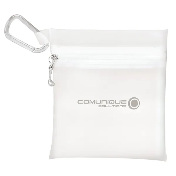 White color option for Champion Golf Jumbo Zipper Pack   Value Pak