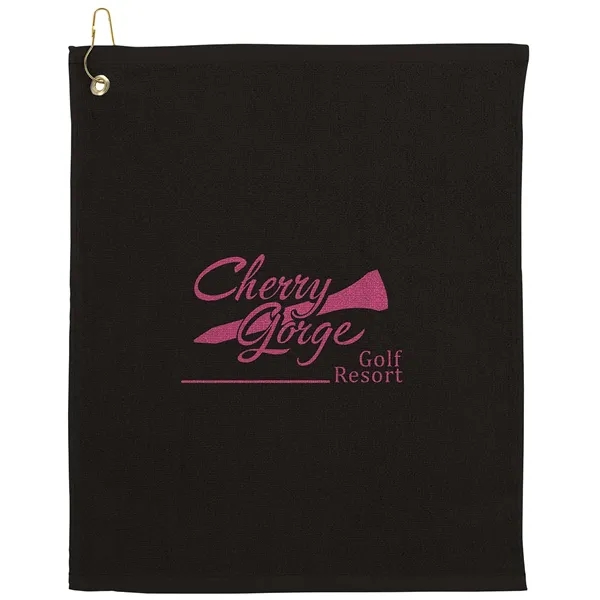 Black color option for Golf Towel