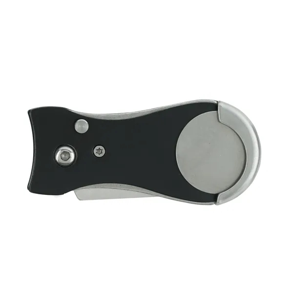 Black & Silver color option for Good Value™ Flip Divot Tool & Marker