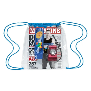 Photo of Good Value™ Clear Game Drawstring Backpack