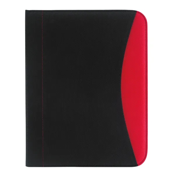 Red color option for Good Value™ Non Woven Curve Padfolio