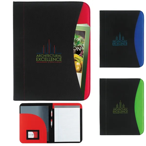 Photo of Good Value™ Non Woven Curve Padfolio