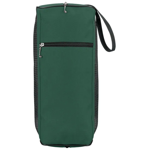 Green color option for Golf Mesh Shoe Bag