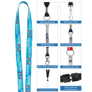 Photo of Good Value™ 1/2" Fine Print Lanyard