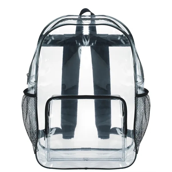 Black color option for Good Value™ Clear Backpack
