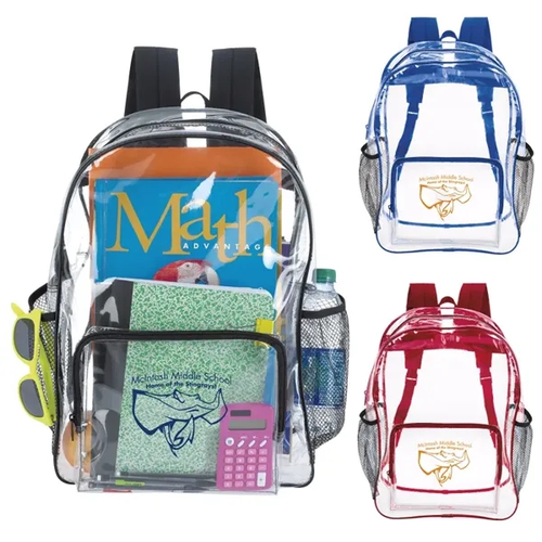 Main photo of Good Value™ Clear Backpack
