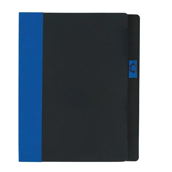 Blue color option for Good Value™ 5" X 7" Recycled Paper Notebook With Flags