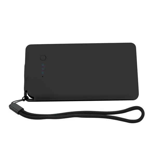 Black color option for Universal Source® Slim Power Bank 4000 M Ah