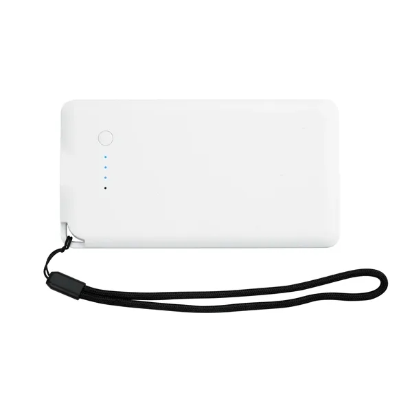 White color option for Universal Source® Slim Power Bank 4000 M Ah