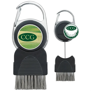 Photo of Good Value™ Golf Club Brush With Ball Marker