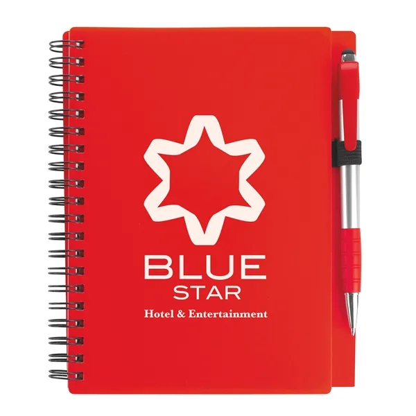 Red color option for Good Value™ Combo Notebook With Element Stylus Pen
