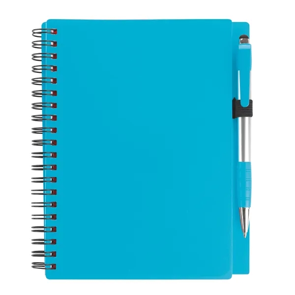 Turquoise color option for Good Value™ Combo Notebook With Element Stylus Pen