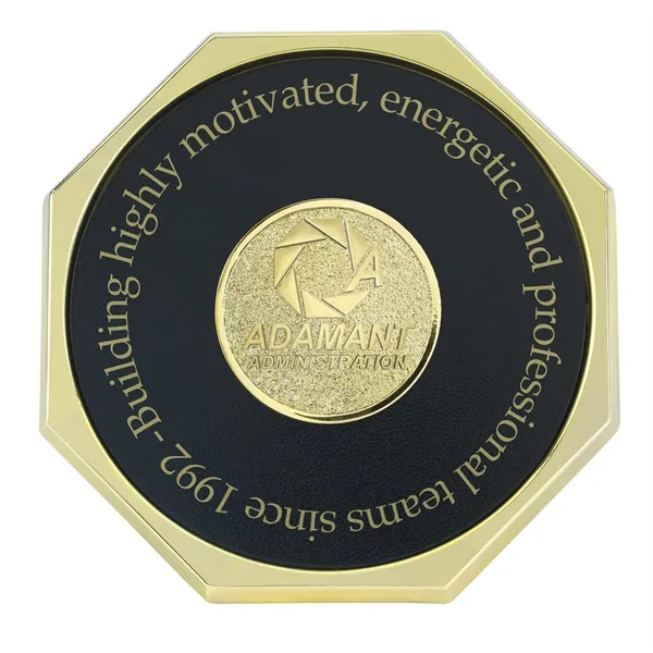 Black color option for Jaffa® Octagon Coaster