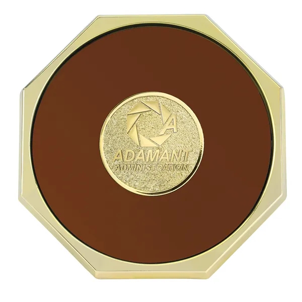 Brown Rqc color option for Jaffa® Octagon Coaster