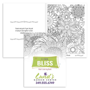 Photo of Good Value™ Floral Bliss Adult Coloring Book