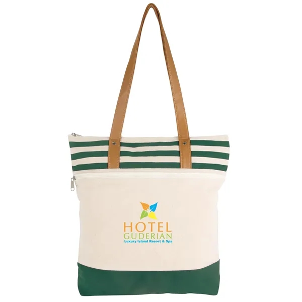 Forest Green color option for Atchison® Cora Lane Cotton Tote