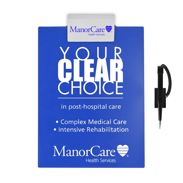 Royal Blue color option for Letter Clipboard With Pen