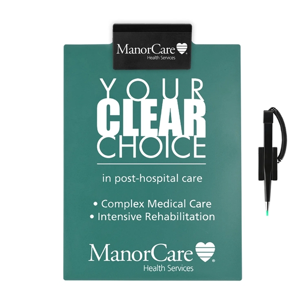 Teal color option for Letter Clipboard With Pen