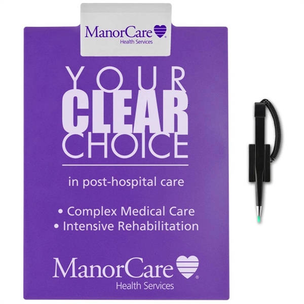 Violet color option for Letter Clipboard With Pen