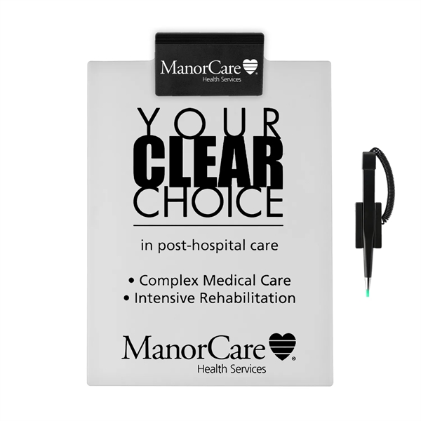 White color option for Letter Clipboard With Pen