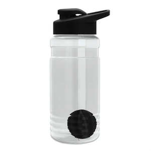 Photo of Garyline® Groove Tritan® Shaker Bottle With Drink Thru Li...