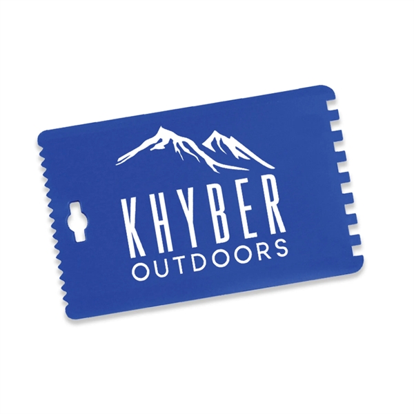 Blue color option for Credit Card Shaped Ice Scraper
