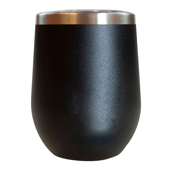 Black color option for Sipper Wine Tumbler   12 Oz.