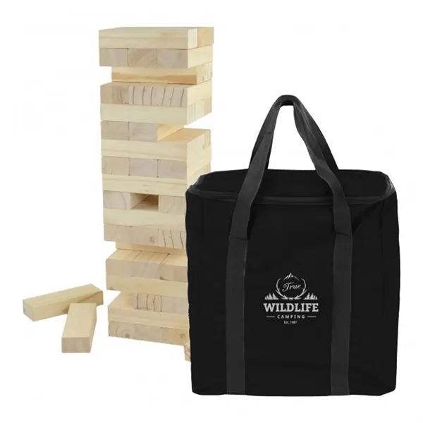 Black color option for Giant Tumble Tower Game