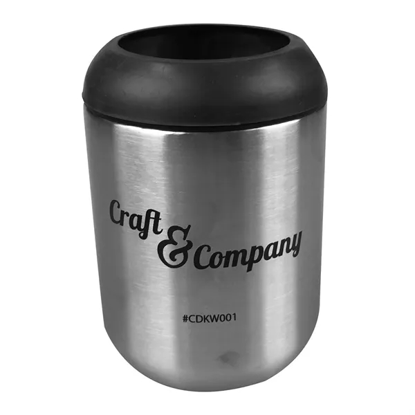 Stainless_Steel color option for The Viking Collection® Can Cooler