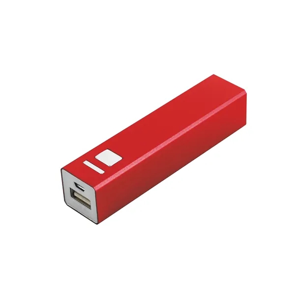 Red color option for Universal Source® Metal Power Bank 2600m Ah