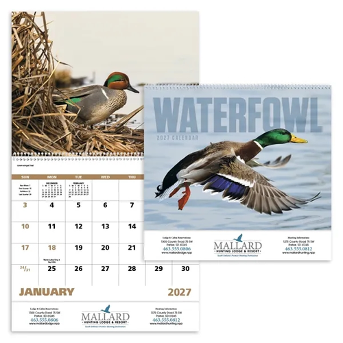 Photo of Good Value™ Waterfowl   Spiral Calendar