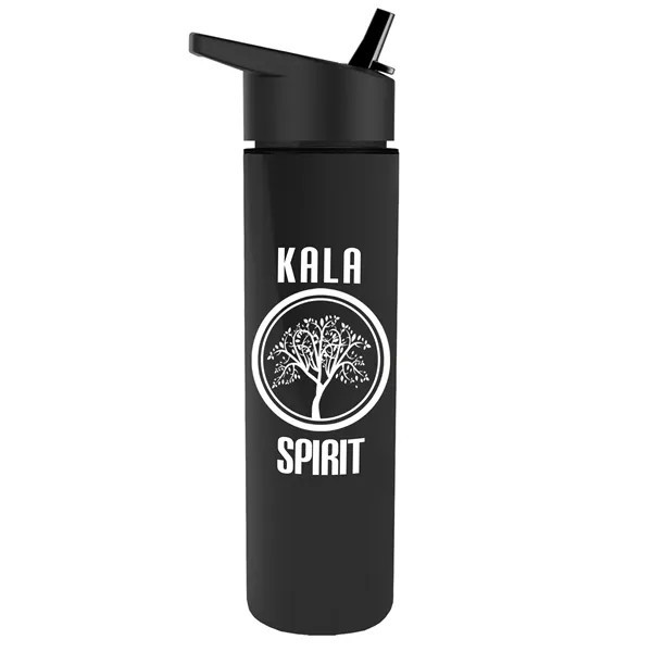 Black color option for Garyline® Chiller Double Wall Insulated Bottle With Flip ...