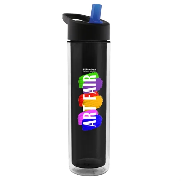 Smoke color option for Garyline® Chiller Double Wall Insulated Bottle With Flip ...