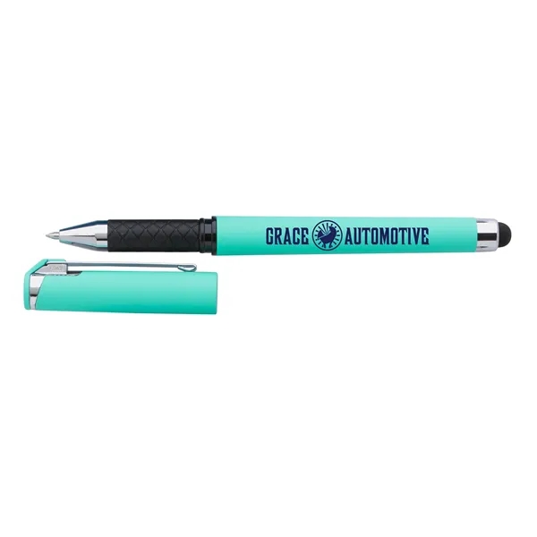 Mint/ Black Ink color option for Good Value™ Cali Stylus Rabs Pen