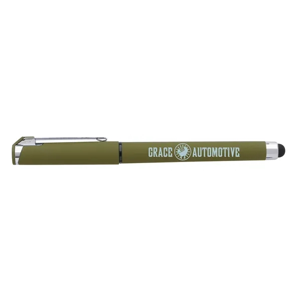 Olive Green/ Black Ink color option for Good Value™ Cali Stylus Rabs Pen