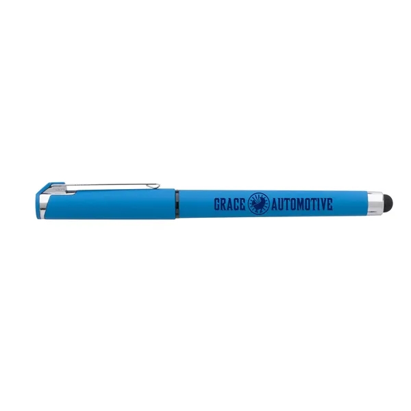 Pacific Blue/ Black Ink color option for Good Value™ Cali Stylus Rabs Pen