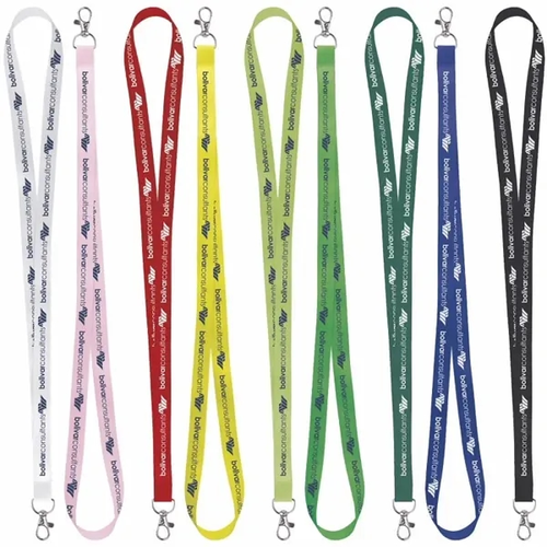 Photo of Universal Source® 5/8" Satin Screen Print Lanyard