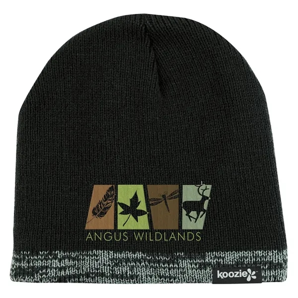 Black color option for Koozie® Two Tone Beanie