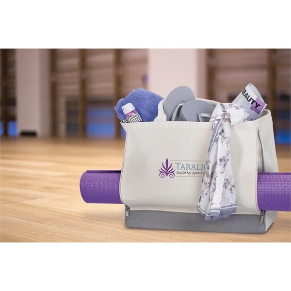 Gray color option for Atchison® Yoga Retreat Cotton Tote